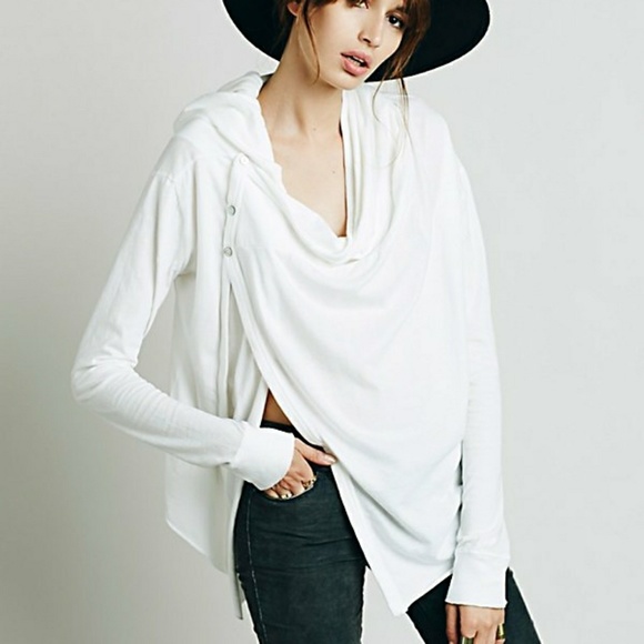 Free People Tops - NWT Free People Ruffle Wrap Cardigan Med😊